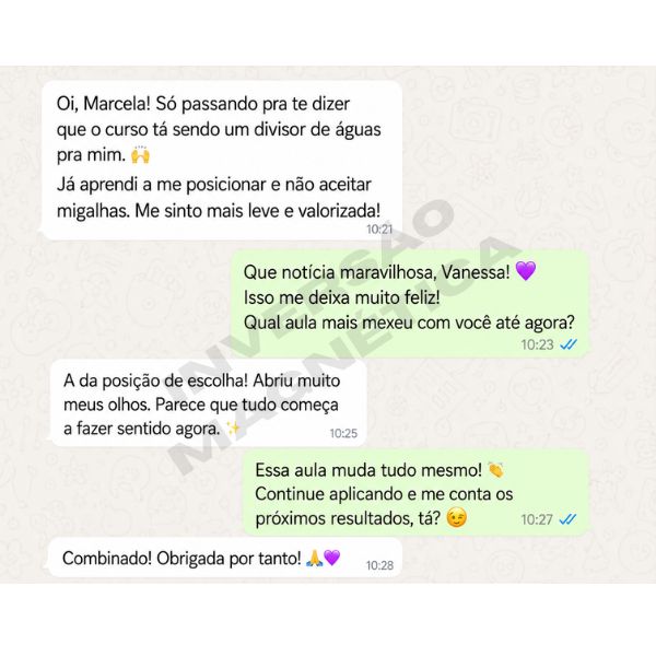 Depoimento WhatsApp