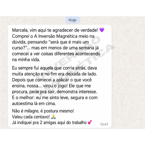 Depoimento WhatsApp
